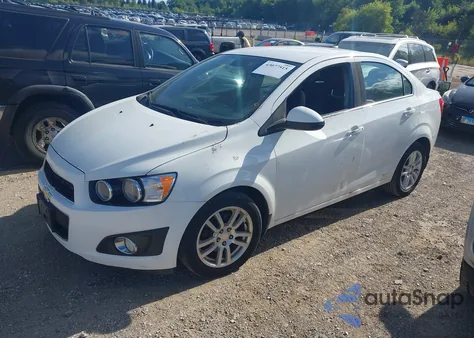 2012 Chevrolet Sonic 2Lt from USA, damaged, VIN 1G1JC5SH2C4232584